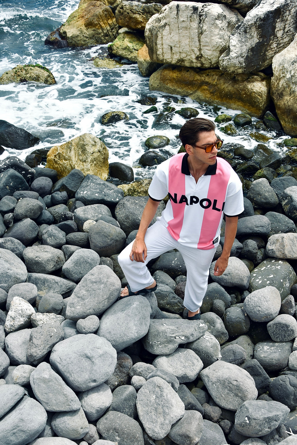 POLO JERSEY NA rosa