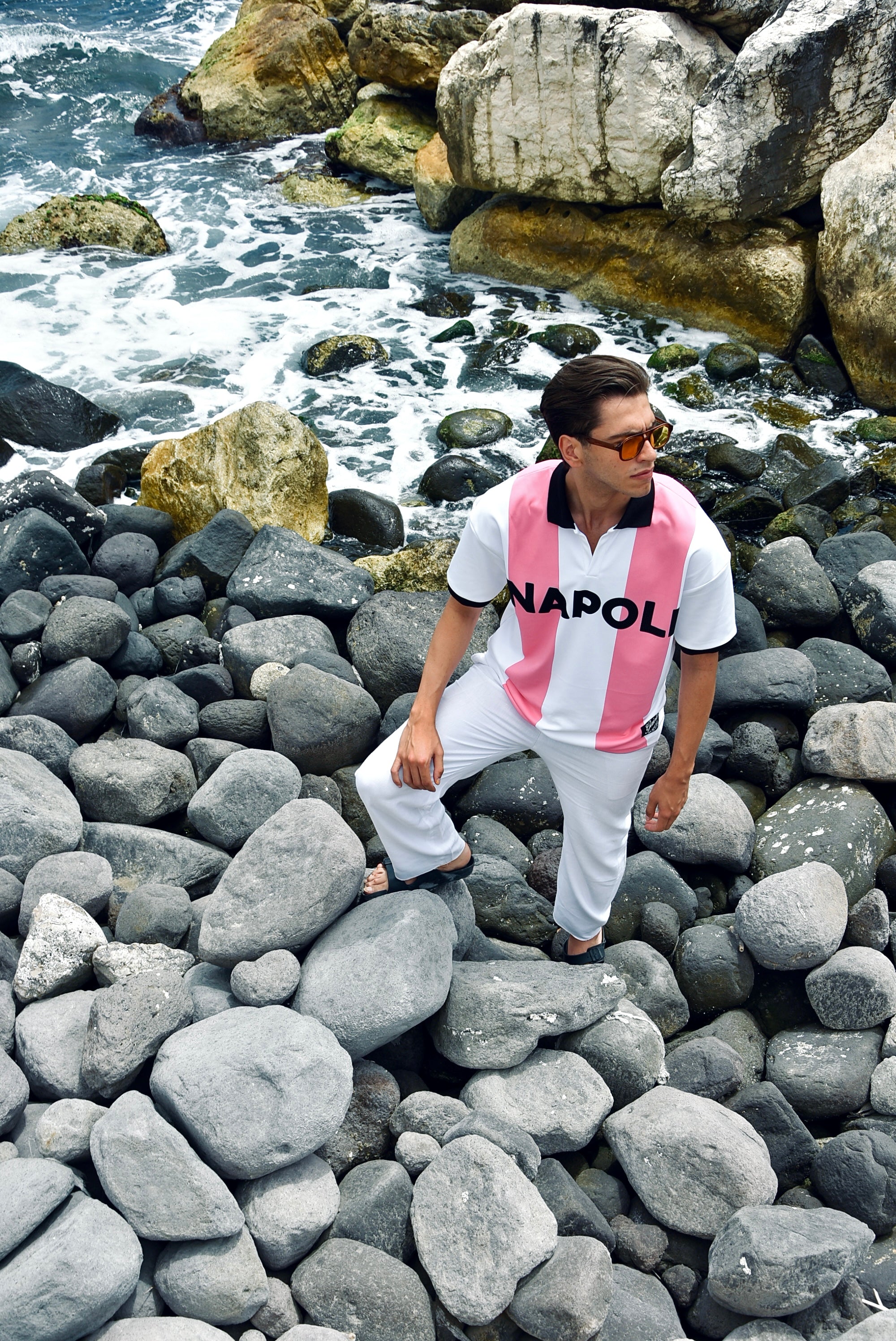 POLO JERSEY NA rosa