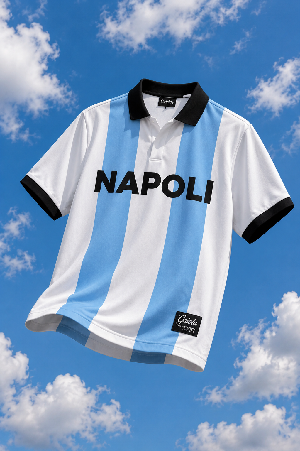 polo jersey NA blu