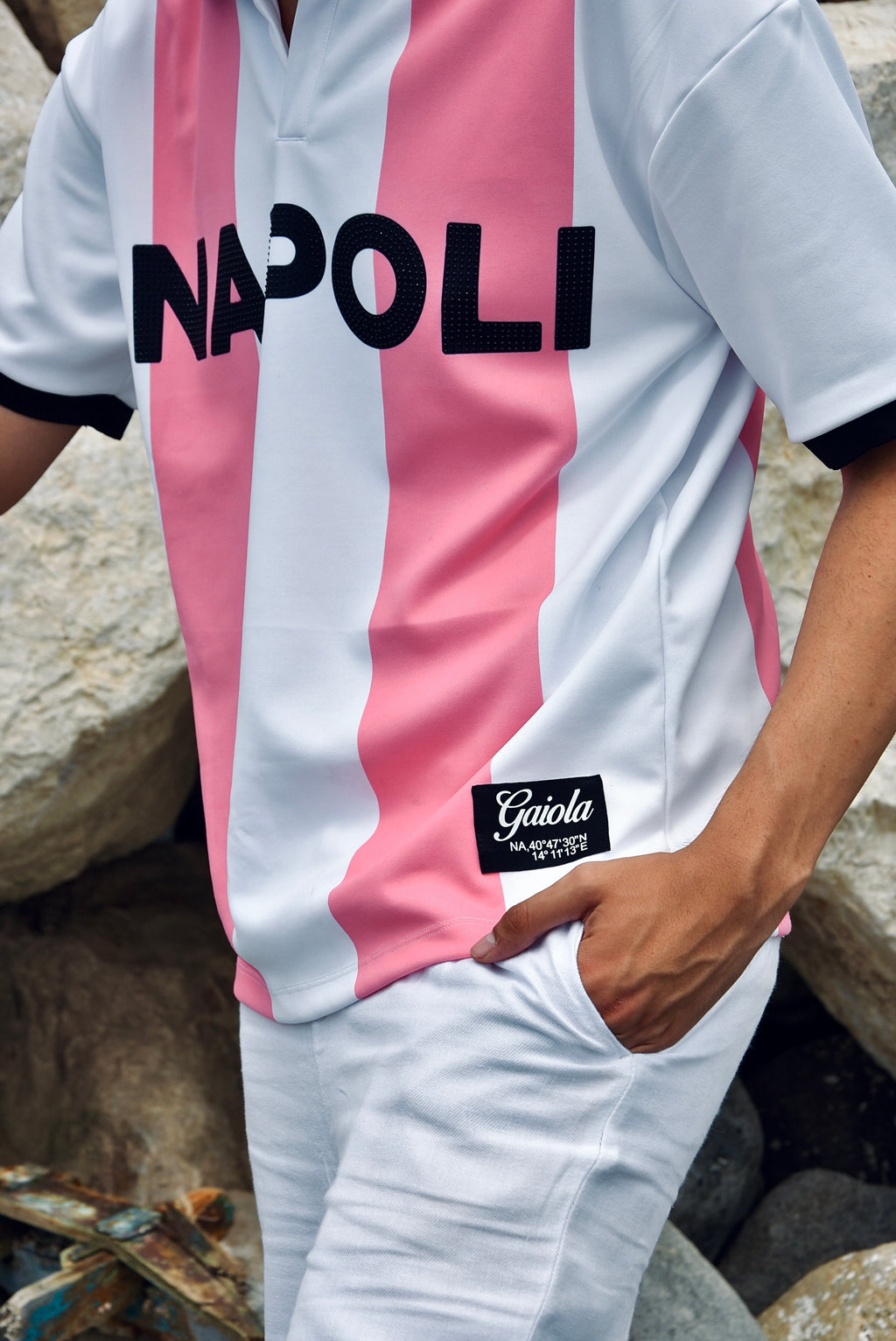 POLO JERSEY NA rosa