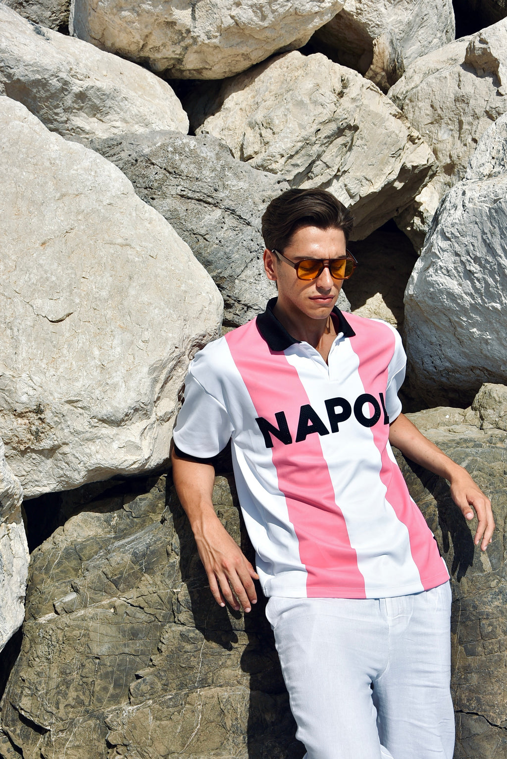 POLO JERSEY NA rosa