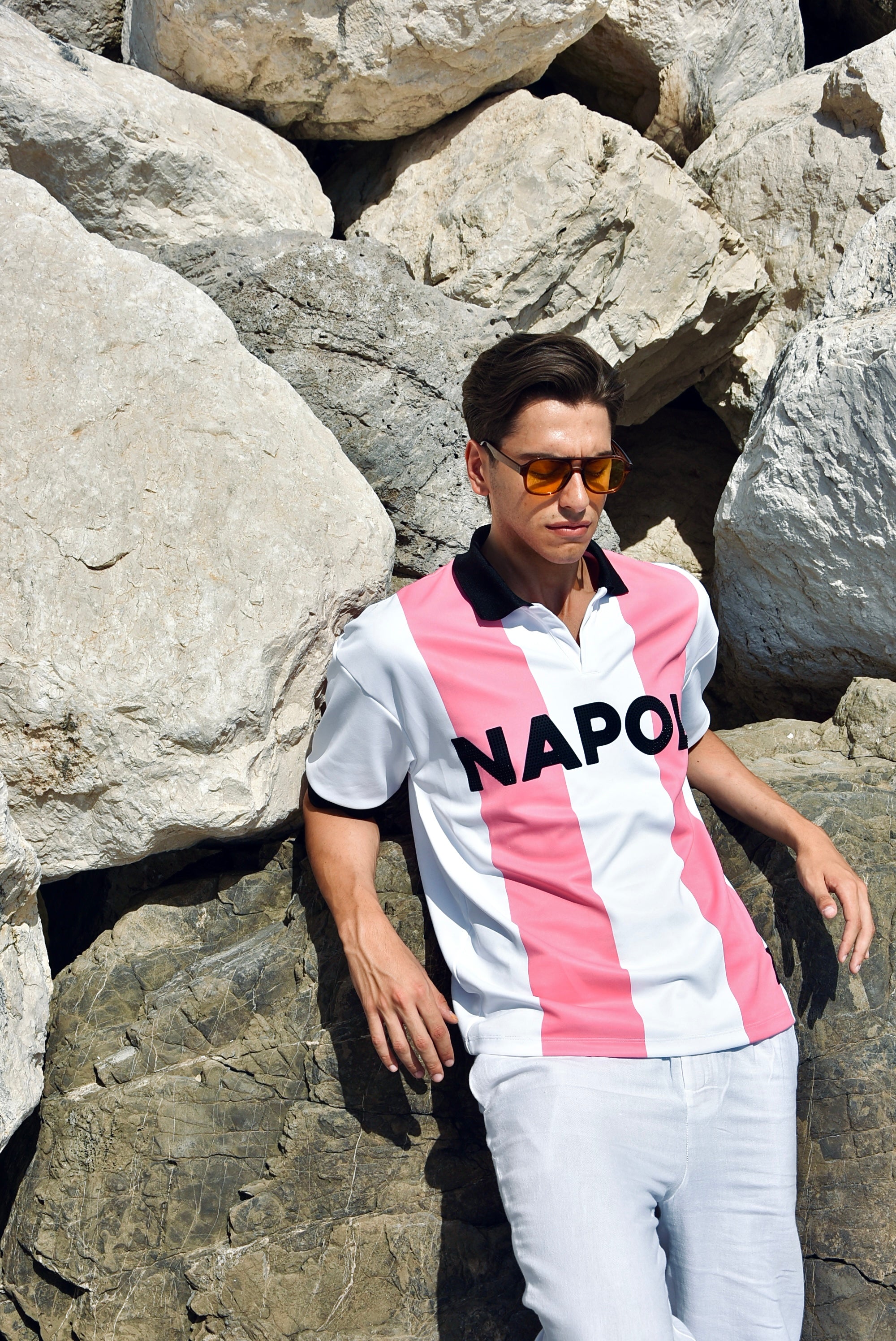 POLO JERSEY NA rosa